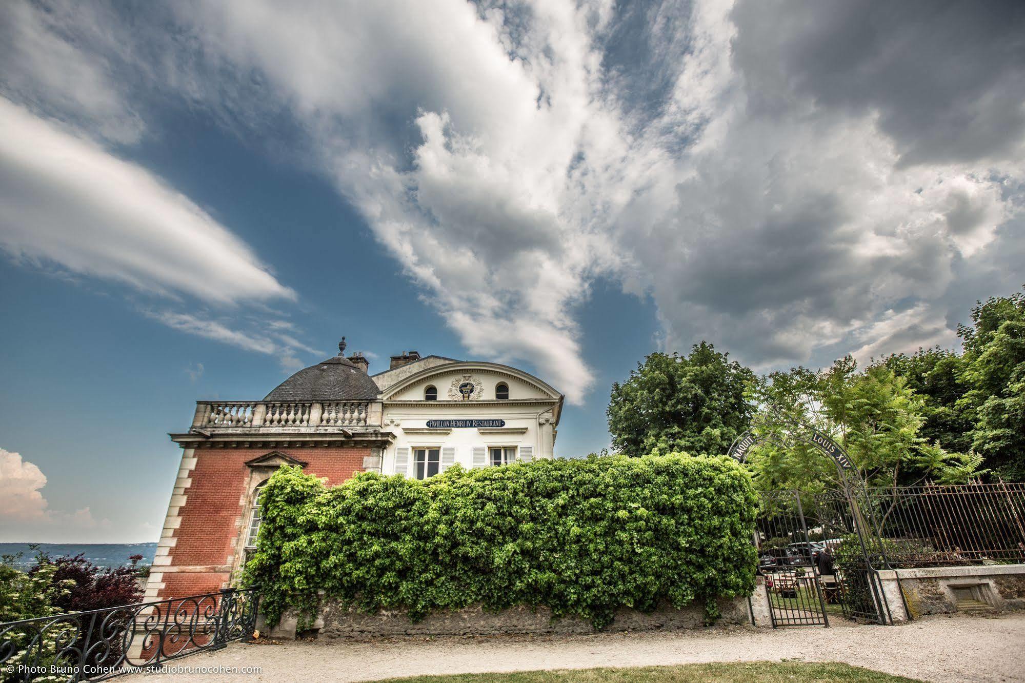 Pavillon Henri IV Hotel Restaurant Gastronomique Terrasse Сен-Жермен-ан-Ле Екстер'єр фото